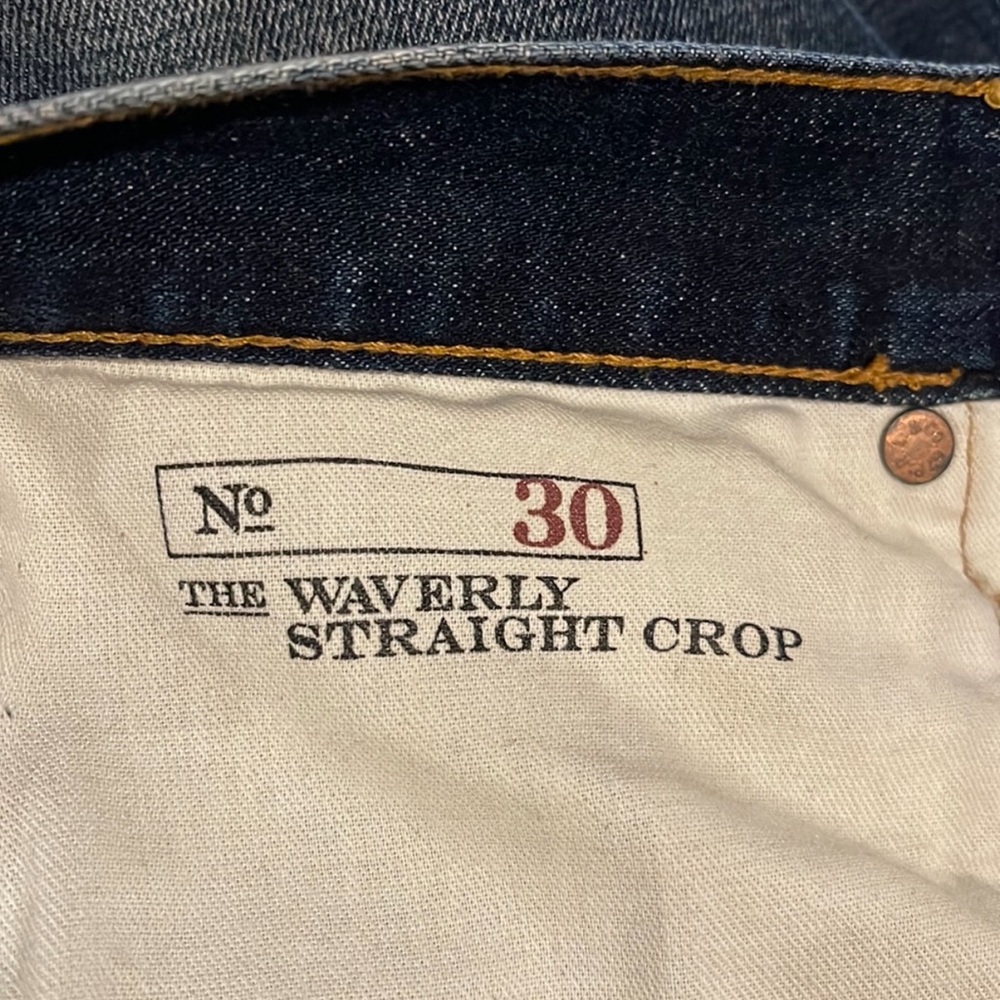 RAG & BONE The Waverly Straight Crop Jeans 25 - Picture 13 of 14